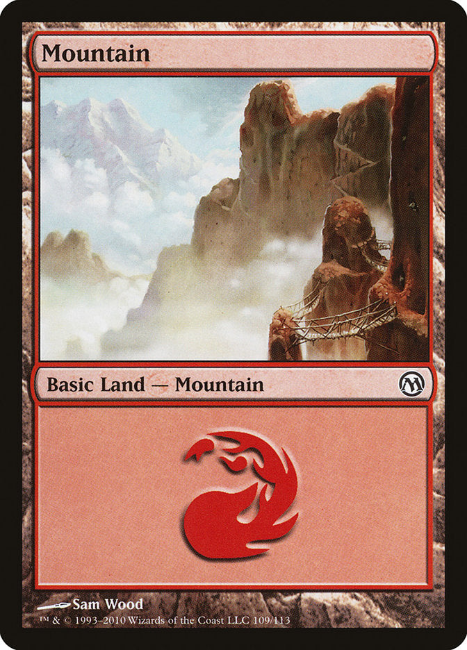 Mountain (109) [Duels of the Planeswalkers] | Game Master's Emporium (The New GME)