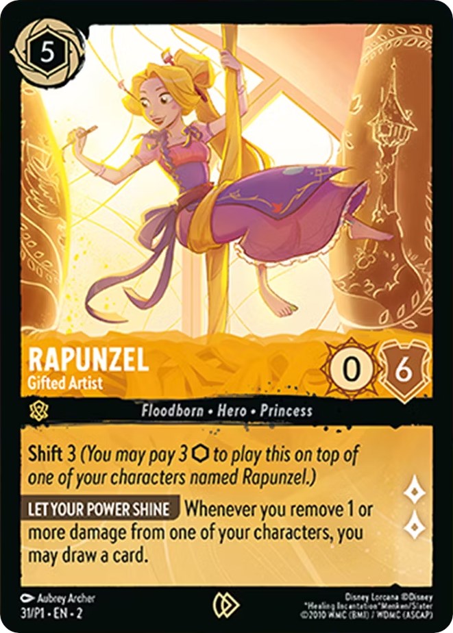 Rapunzel - Gifted Artist (31) [Promo Cards] | Game Master's Emporium (The New GME)
