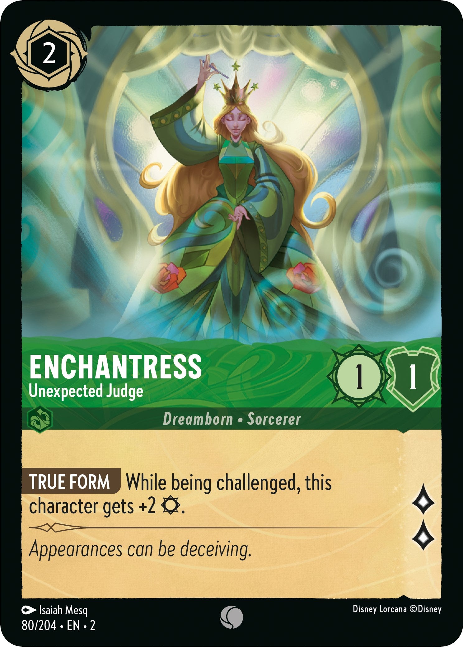 Enchantress - Unexpected Judge (80/204) [Rise of the Floodborn] | Game Master's Emporium (The New GME)