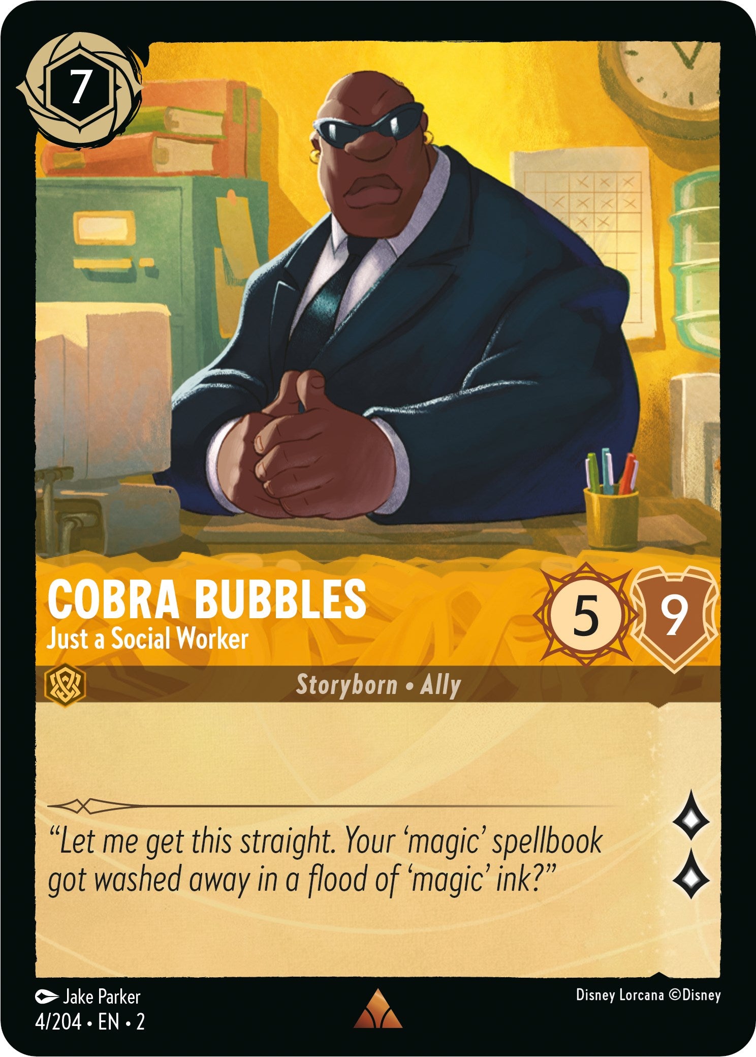 Cobra Bubbles - Just a Social Worker (4/204) [Rise of the Floodborn] | Game Master's Emporium (The New GME)