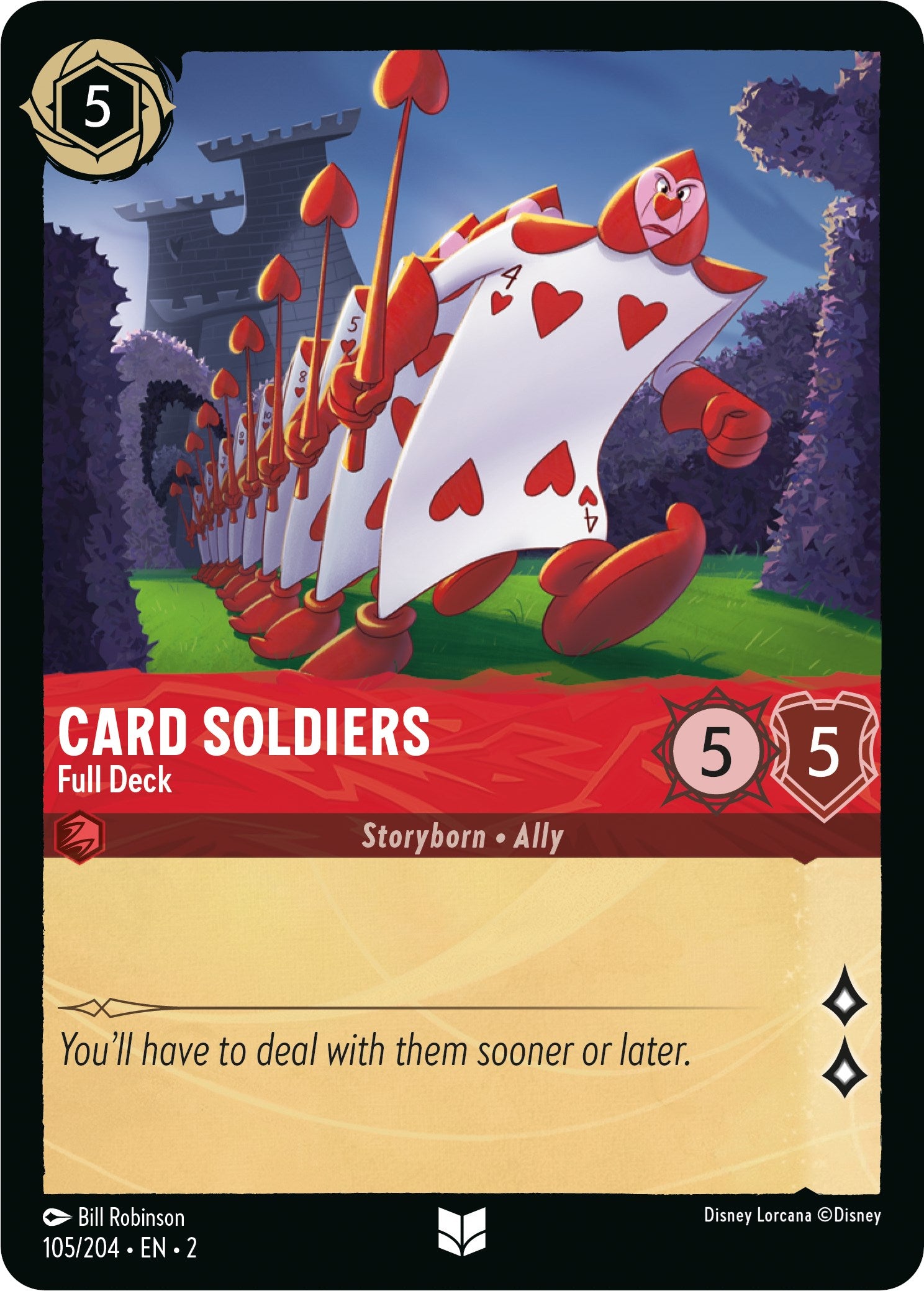 Card Soldiers - Full Deck (105/204) [Rise of the Floodborn] | Game Master's Emporium (The New GME)