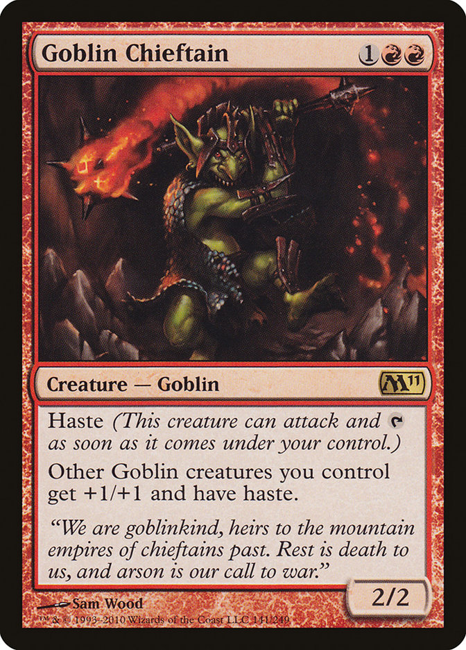 Goblin Chieftain [Magic 2011] | Game Master's Emporium (The New GME)