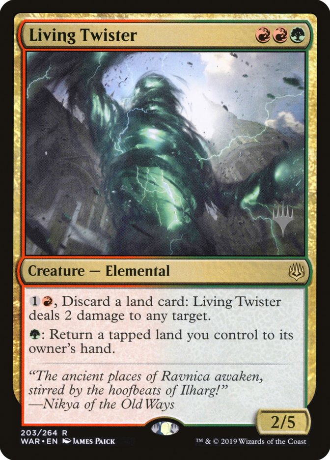 Living Twister (Promo Pack) [War of the Spark Promos] | Game Master's Emporium (The New GME)