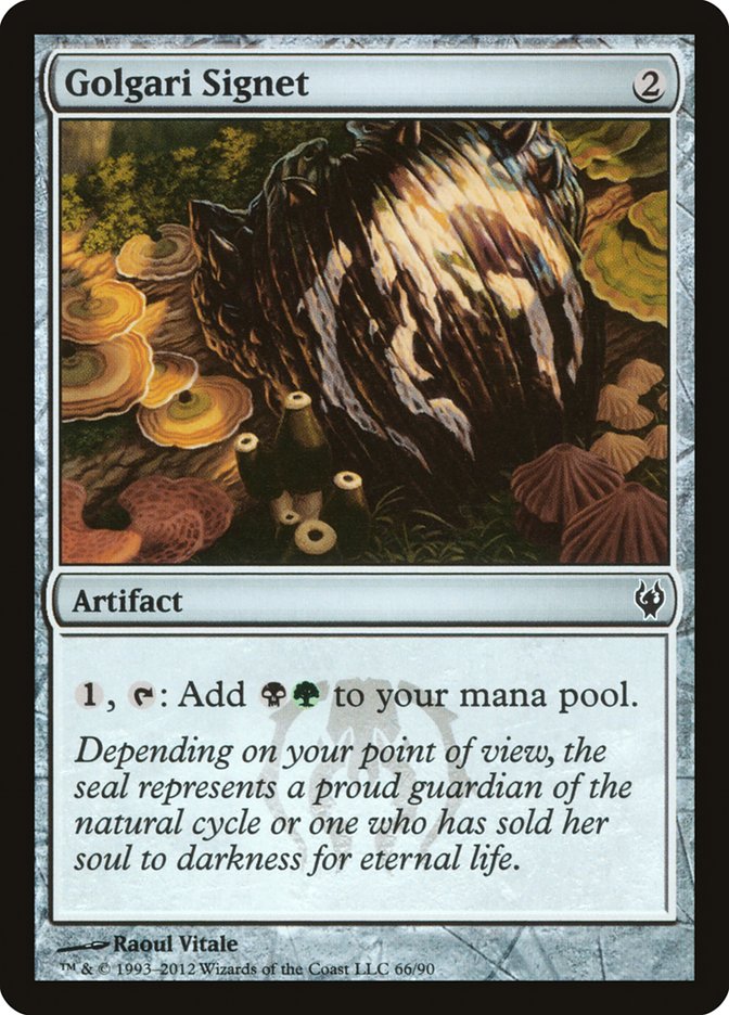 Golgari Signet [Duel Decks: Izzet vs. Golgari] | Game Master's Emporium (The New GME)