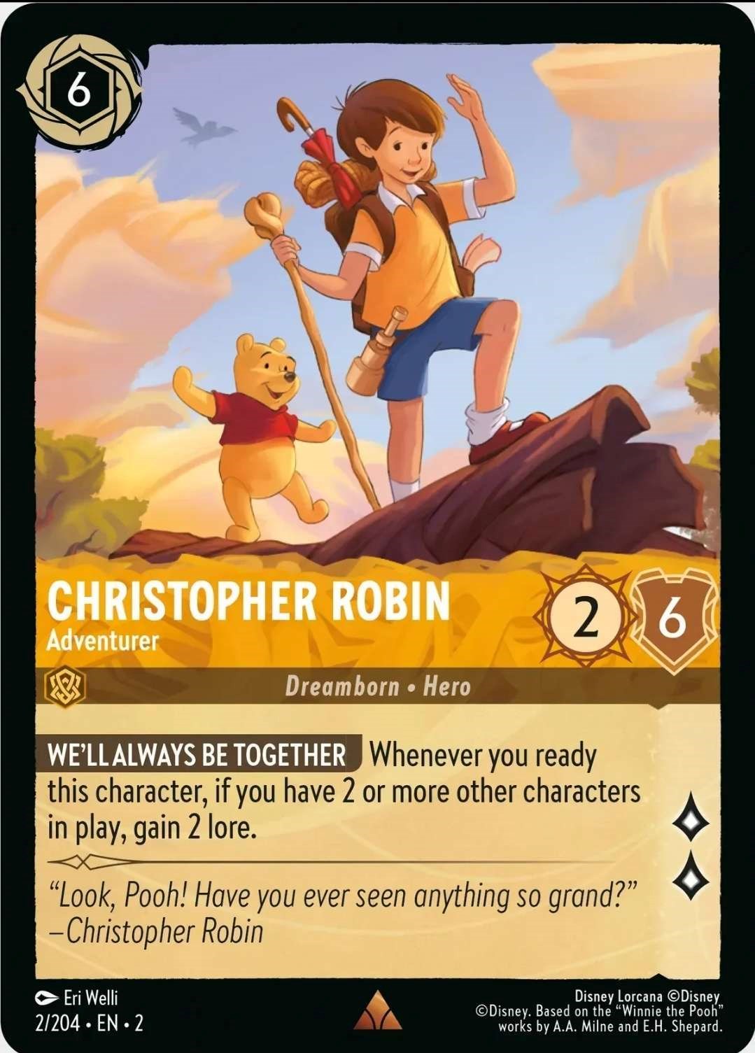 Christopher Robin - Adventurer (2/204) [Rise of the Floodborn] | Game Master's Emporium (The New GME)