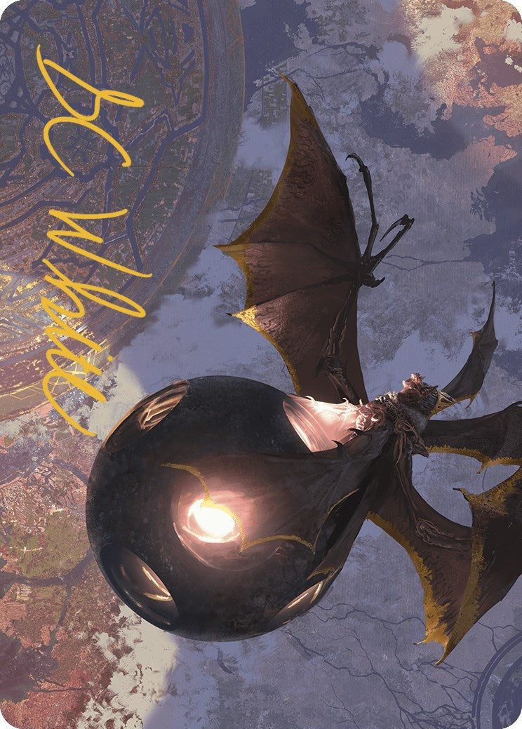 Malicious Eclipse Art Card (Gold-Stamped Signature) [The Lost Caverns of Ixalan Art Series] | Game Master's Emporium (The New GME)