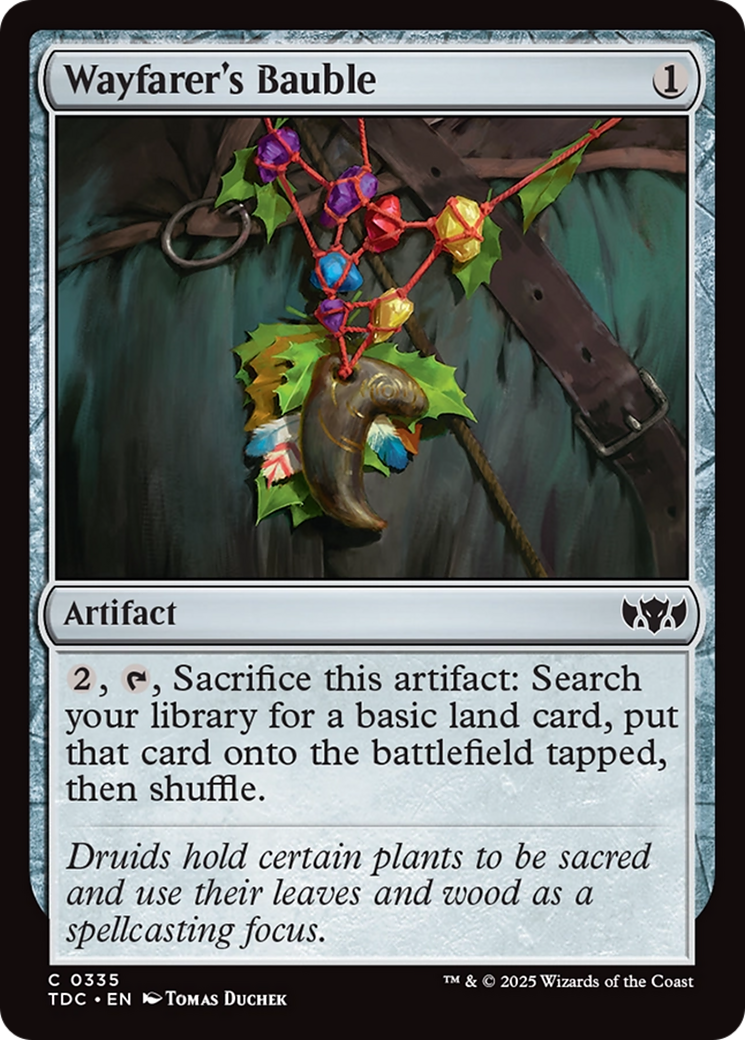 Wayfarer's Bauble [Tarkir: Dragonstorm Commander] | Game Master's Emporium (The New GME)