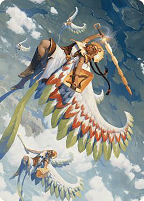 Resplendent Angel Art Card (5/81) [The Lost Caverns of Ixalan Art Series] | Game Master's Emporium (The New GME)