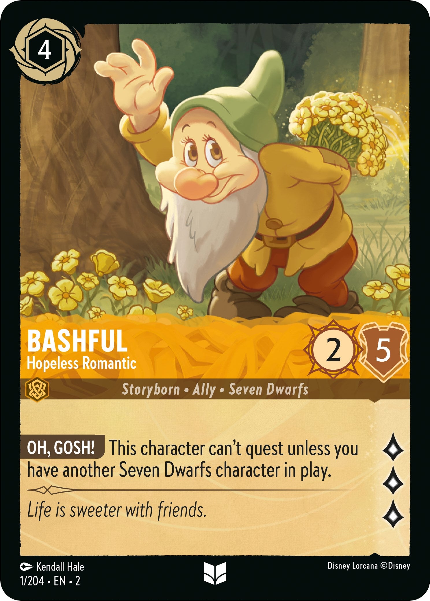 Bashful - Hopeless Romantic (1/204) [Rise of the Floodborn] | Game Master's Emporium (The New GME)