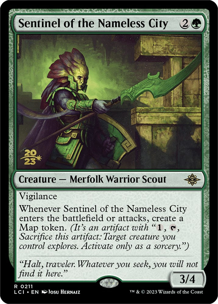 Sentinel of the Nameless City [The Lost Caverns of Ixalan Prerelease Cards] | Game Master's Emporium (The New GME)