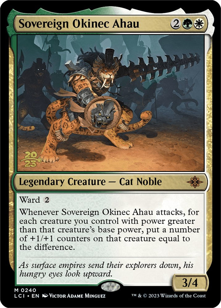 Sovereign Okinec Ahau [The Lost Caverns of Ixalan Prerelease Cards] | Game Master's Emporium (The New GME)