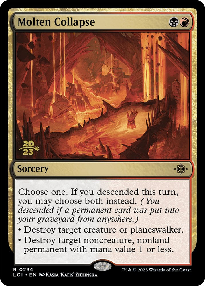 Molten Collapse [The Lost Caverns of Ixalan Prerelease Cards] | Game Master's Emporium (The New GME)