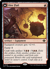 Dire Flail // Dire Blunderbuss [The Lost Caverns of Ixalan Prerelease Cards] | Game Master's Emporium (The New GME)