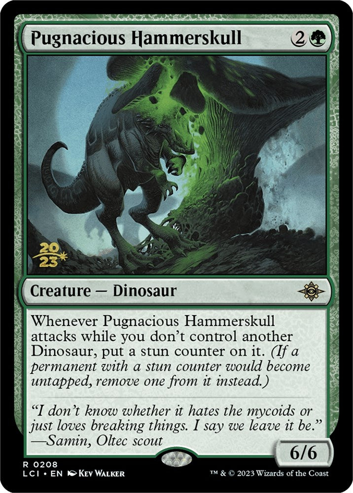Pugnacious Hammerskull [The Lost Caverns of Ixalan Prerelease Cards] | Game Master's Emporium (The New GME)