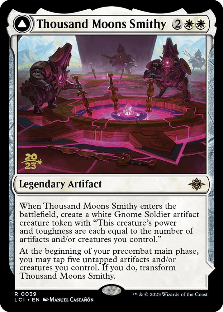 Thousand Moons Smithy // Barracks of the Thousand [The Lost Caverns of Ixalan Prerelease Cards] | Game Master's Emporium (The New GME)