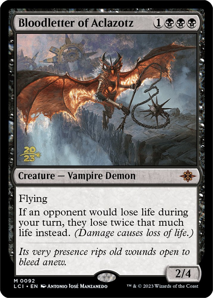 Bloodletter of Aclazotz [The Lost Caverns of Ixalan Prerelease Cards] | Game Master's Emporium (The New GME)