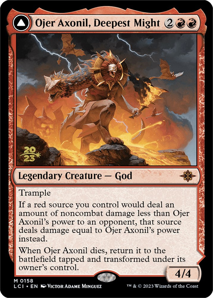 Ojer Axonil, Deepest Might [The Lost Caverns of Ixalan Prerelease Cards] | Game Master's Emporium (The New GME)