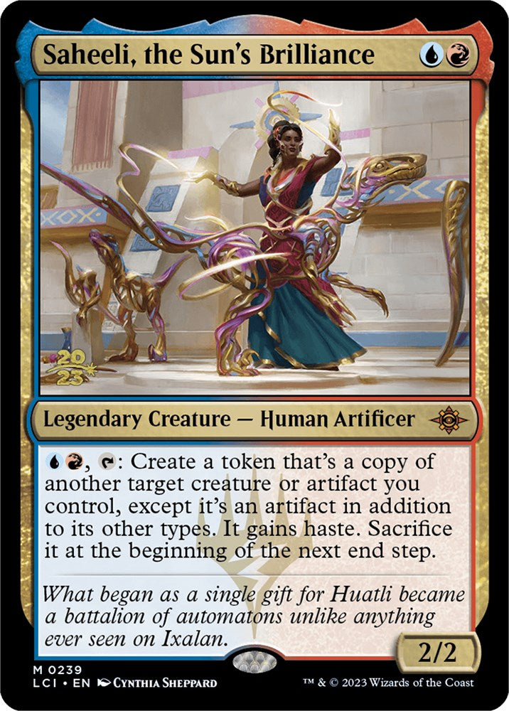 Saheeli, the Sun's Brilliance [The Lost Caverns of Ixalan Prerelease Cards] | Game Master's Emporium (The New GME)