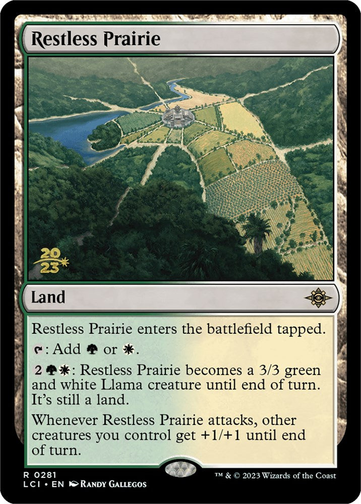 Restless Prairie [The Lost Caverns of Ixalan Prerelease Cards] | Game Master's Emporium (The New GME)