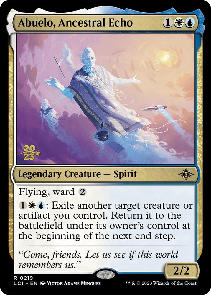 Abuelo, Ancestral Echo [The Lost Caverns of Ixalan Prerelease Cards] | Game Master's Emporium (The New GME)