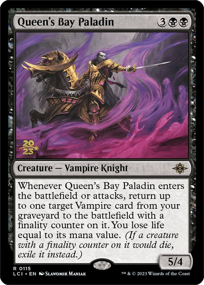 Queen's Bay Paladin [The Lost Caverns of Ixalan Prerelease Cards] | Game Master's Emporium (The New GME)