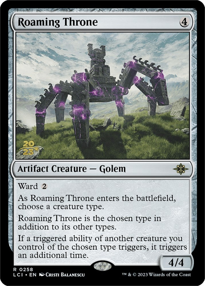 Roaming Throne [The Lost Caverns of Ixalan Prerelease Cards] | Game Master's Emporium (The New GME)