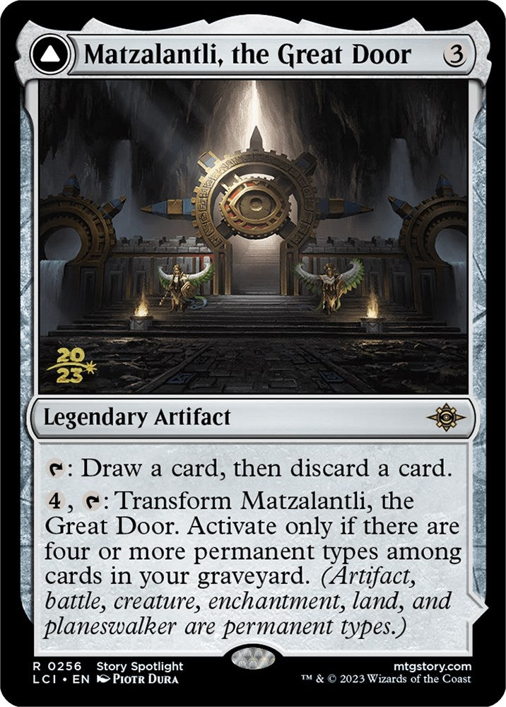 Matzalantli, the Great Door // The Core [The Lost Caverns of Ixalan Prerelease Cards] | Game Master's Emporium (The New GME)