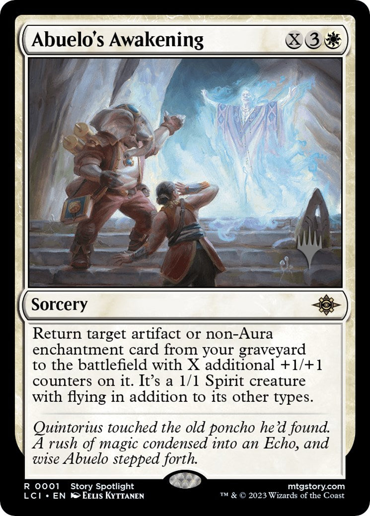 Abuelo's Awakening (Promo Pack) [The Lost Caverns of Ixalan Promos] | Game Master's Emporium (The New GME)