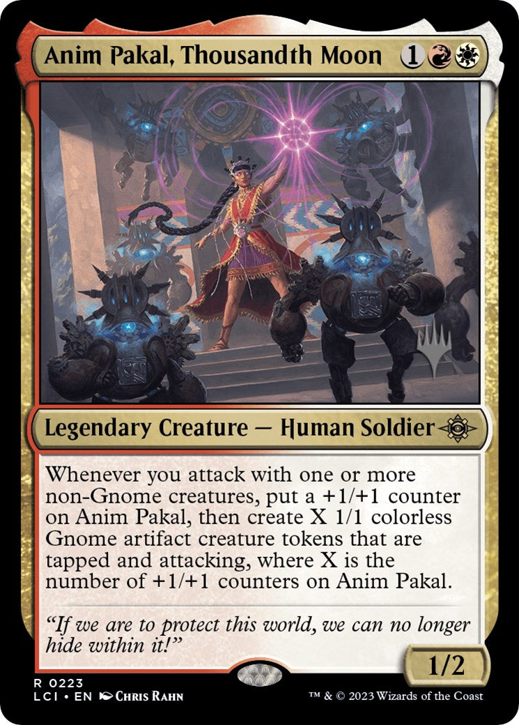 Anim Pakal, Thousandth Moon (Promo Pack) [The Lost Caverns of Ixalan Promos] | Game Master's Emporium (The New GME)