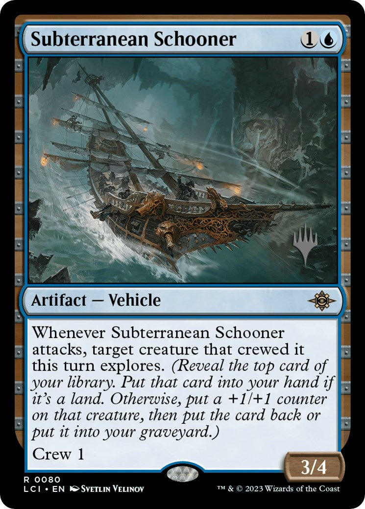 Subterranean Schooner (Promo Pack) [The Lost Caverns of Ixalan Promos] | Game Master's Emporium (The New GME)