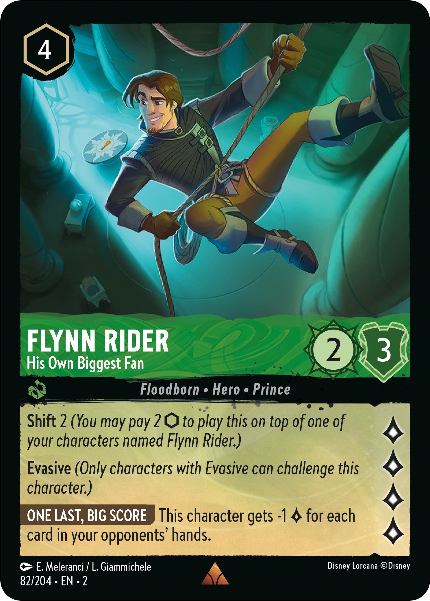 Flynn Rider - His Own Biggest Fan (82/204) [Rise of the Floodborn] | Game Master's Emporium (The New GME)