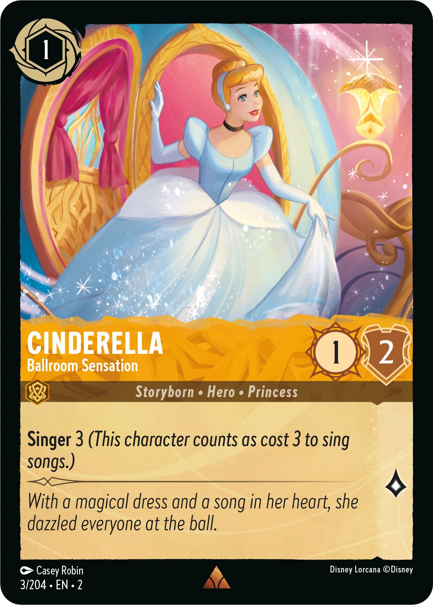 Cinderella - Ballroom Sensation (3/204) [Rise of the Floodborn] | Game Master's Emporium (The New GME)