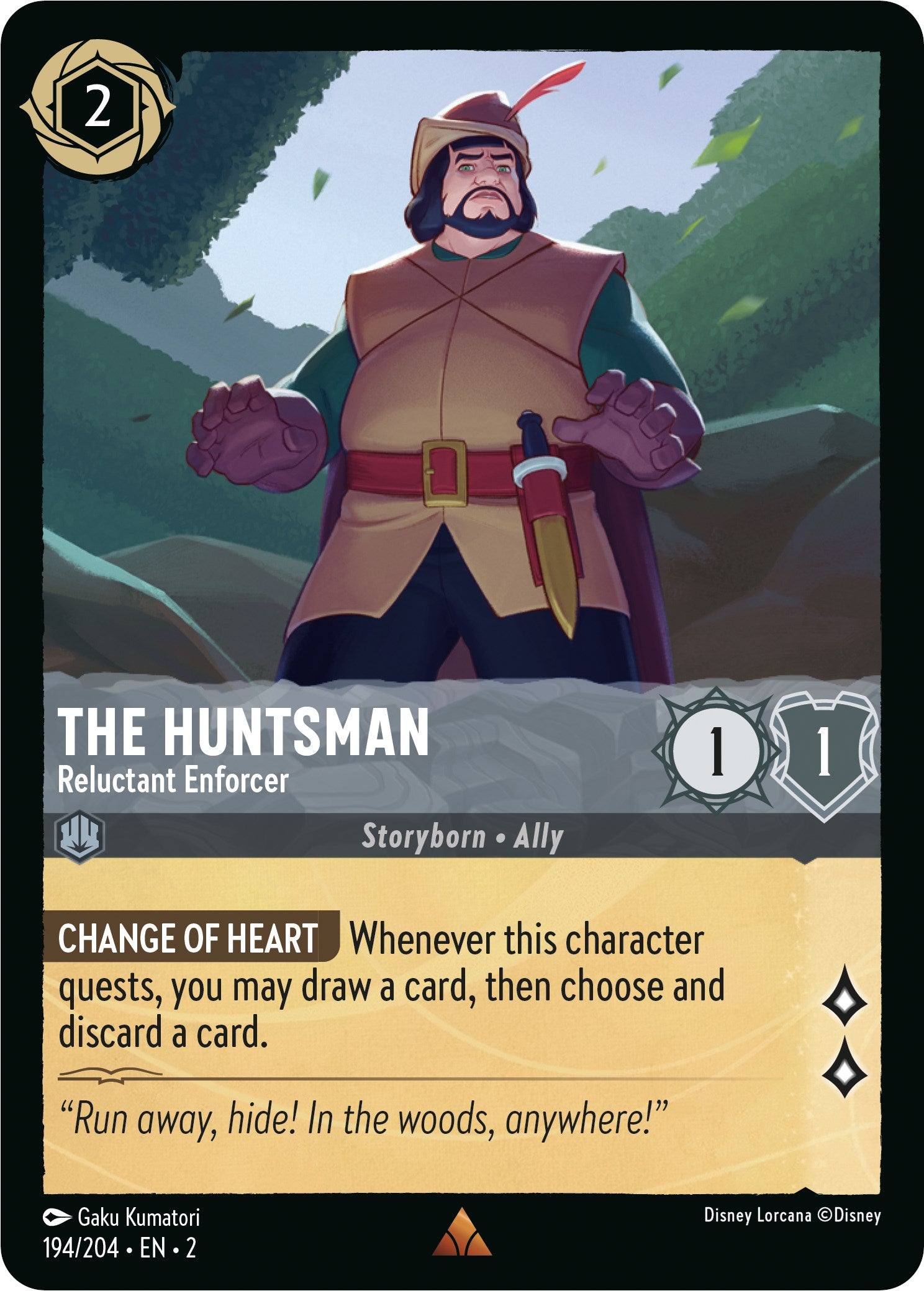 The Huntsman - Reluctant Enforcer (194/204) [Rise of the Floodborn] | Game Master's Emporium (The New GME)