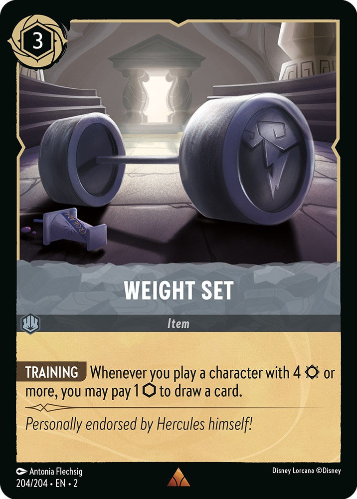 Weight Set (204/204) [Rise of the Floodborn] | Game Master's Emporium (The New GME)