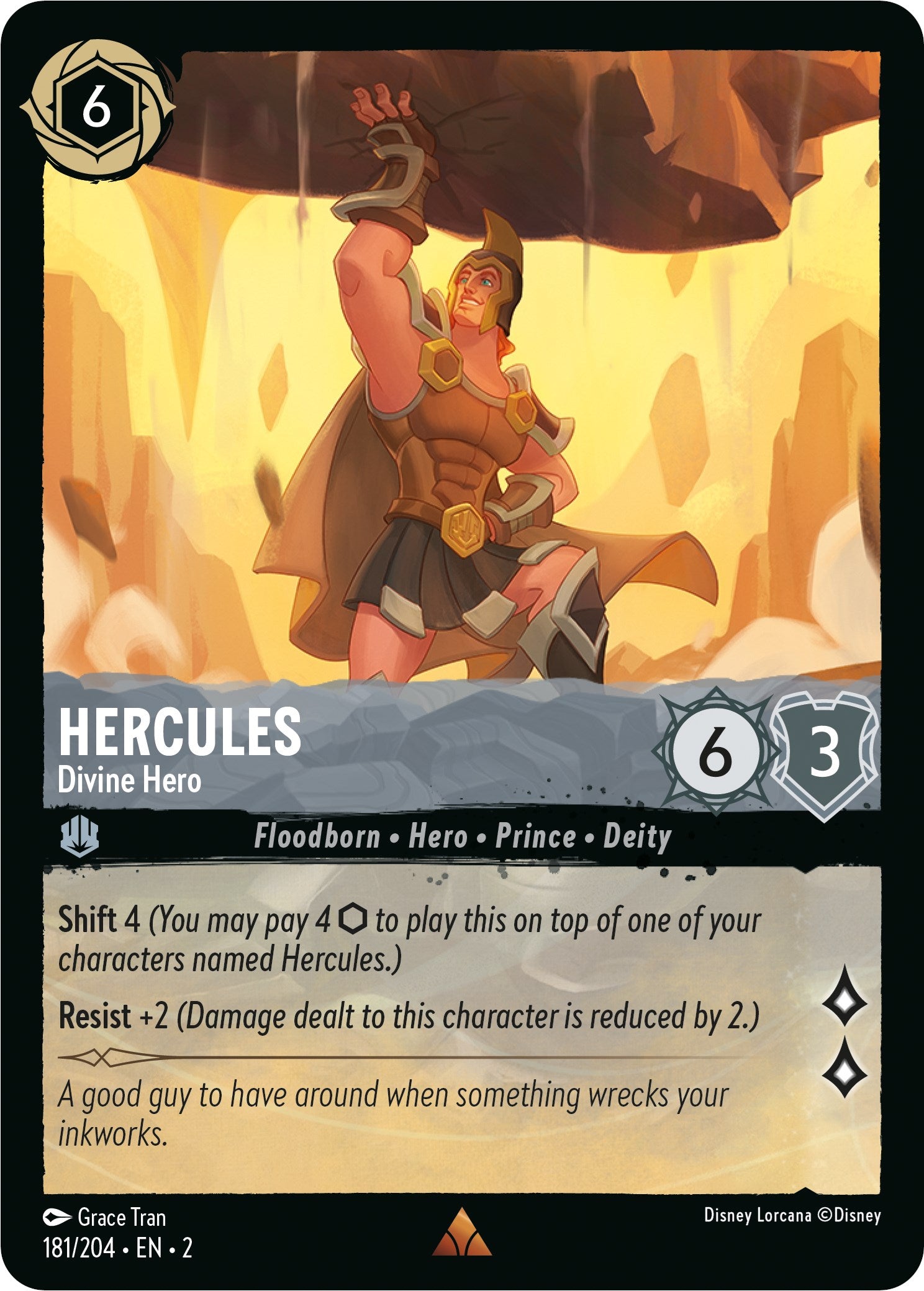Hercules - Divine Hero (181/204) [Rise of the Floodborn] | Game Master's Emporium (The New GME)