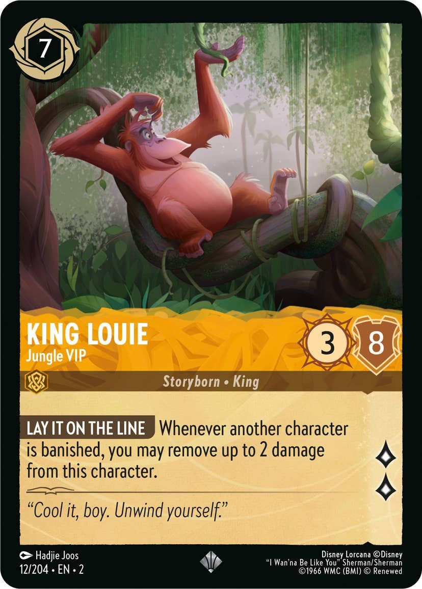 King Louie - Jungle VIP (12/204) [Rise of the Floodborn] | Game Master's Emporium (The New GME)