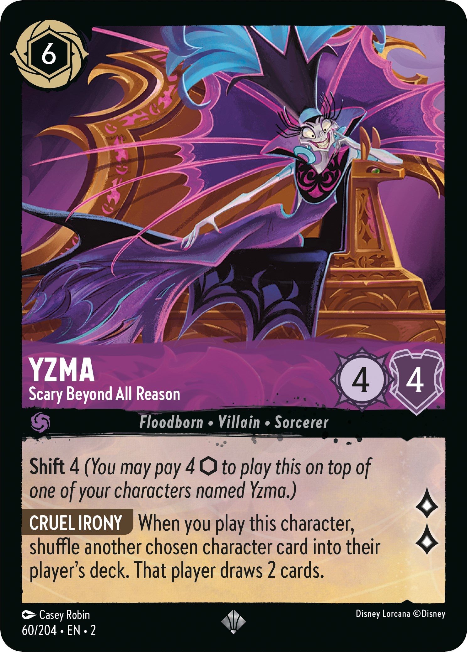 Yzma - Scary Beyond All Reason (60/204) [Rise of the Floodborn] | Game Master's Emporium (The New GME)
