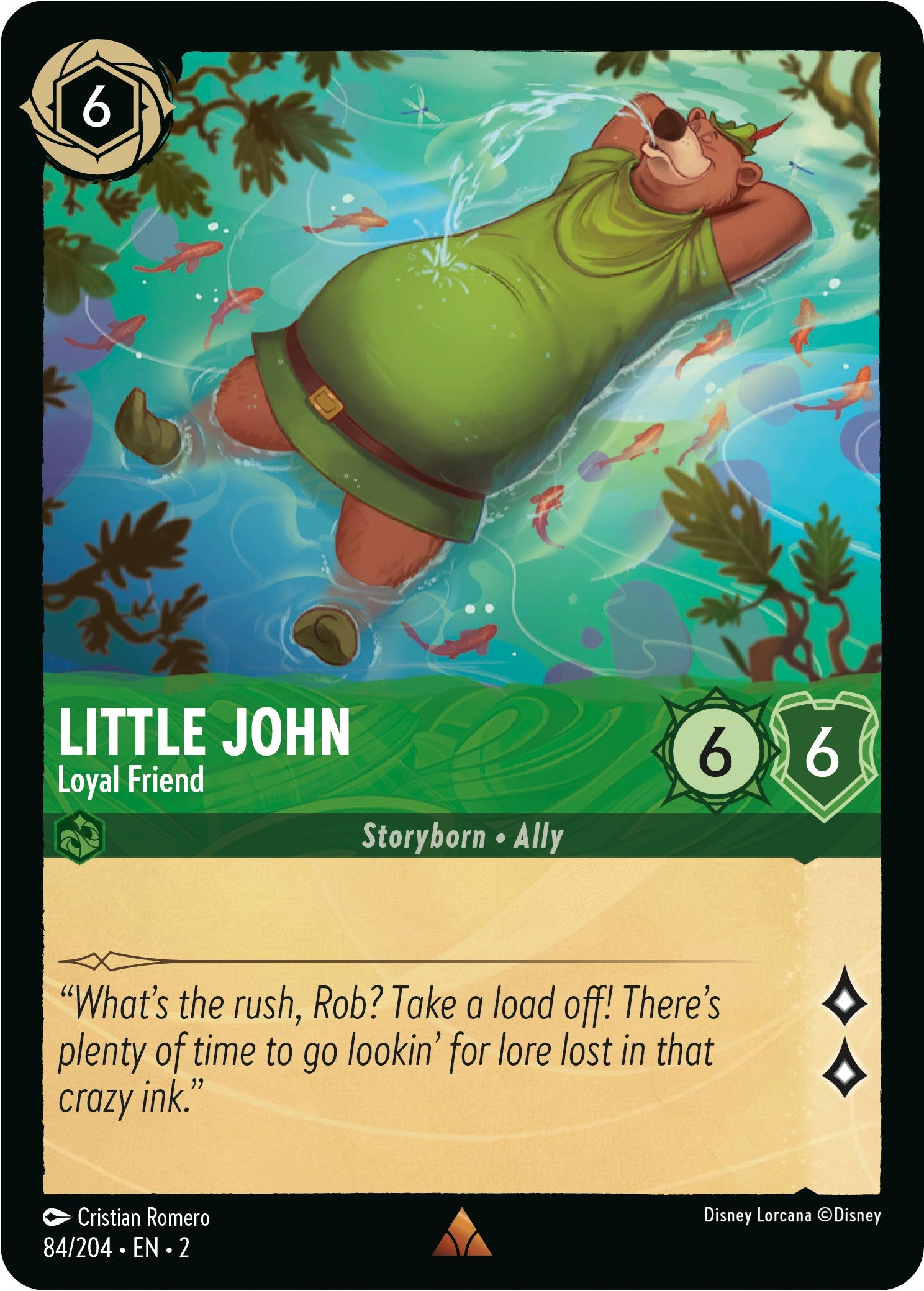 Little John - Loyal Friend (84/204) [Rise of the Floodborn] | Game Master's Emporium (The New GME)
