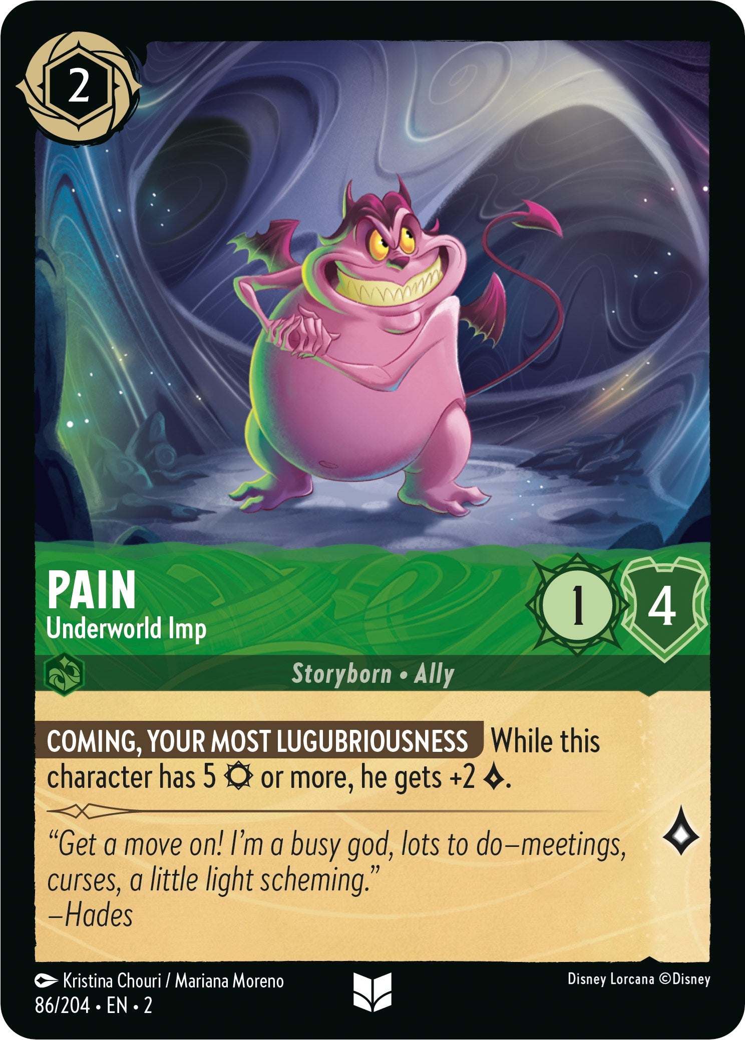 Pain - Underworld Imp (86/204) [Rise of the Floodborn] | Game Master's Emporium (The New GME)