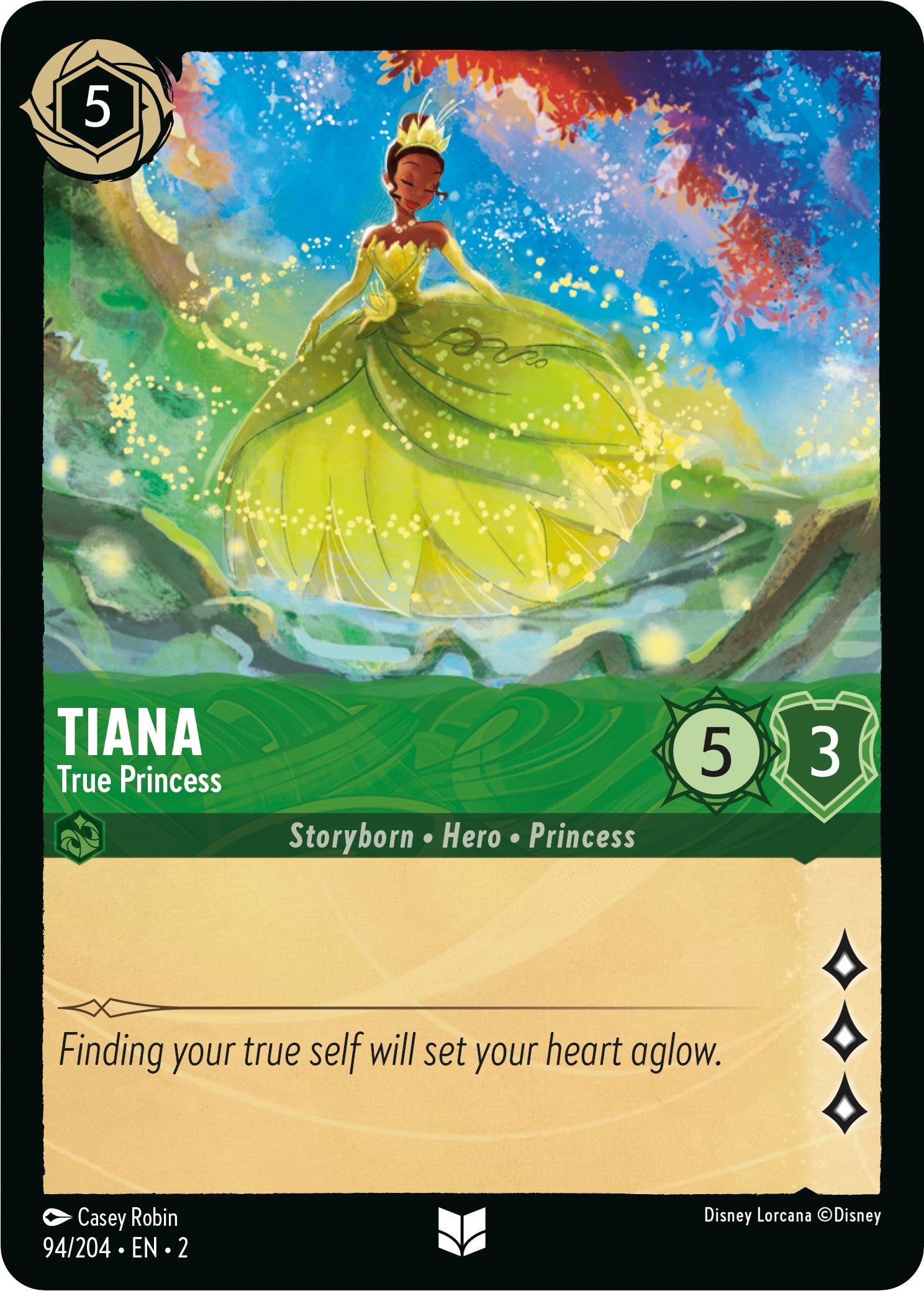 Tiana - True Princess (94/204) [Rise of the Floodborn] | Game Master's Emporium (The New GME)