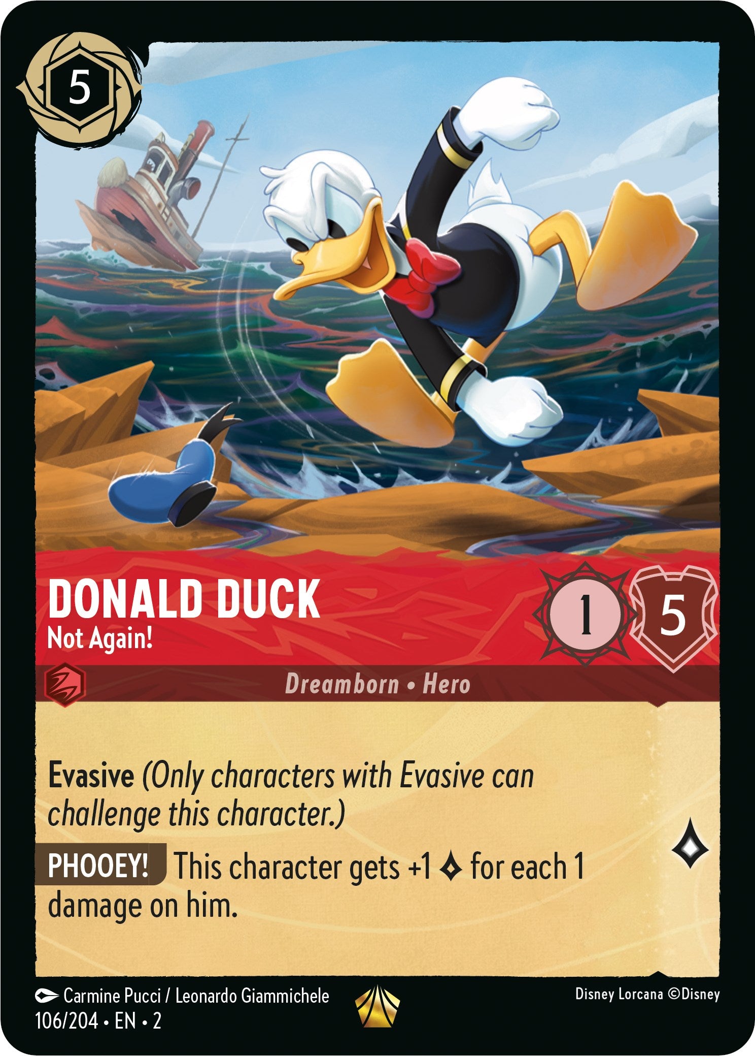 Donald Duck - Not Again! (106/204) [Rise of the Floodborn] | Game Master's Emporium (The New GME)
