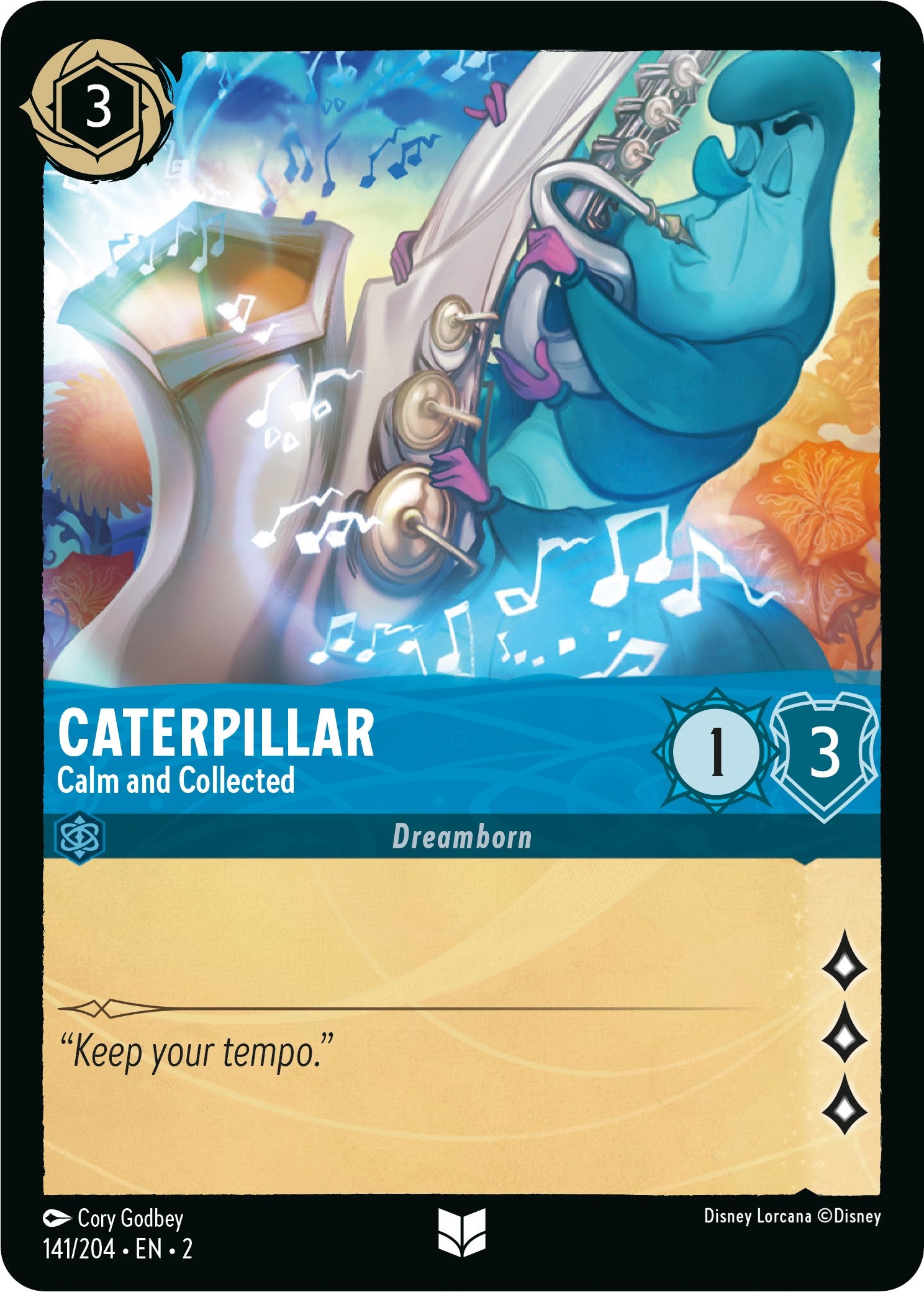 Caterpillar - Calm and Collected (141/204) [Rise of the Floodborn] | Game Master's Emporium (The New GME)