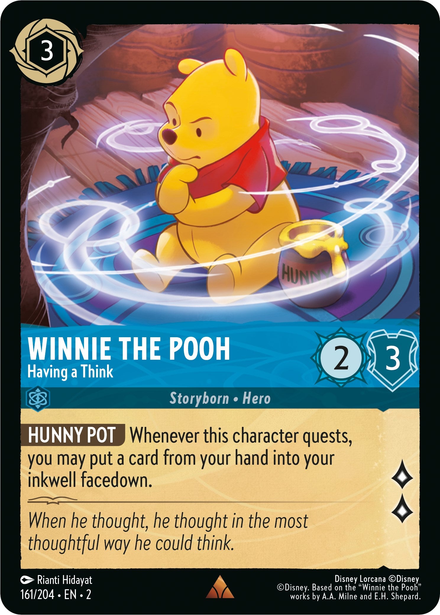 Winnie the Pooh - Having a Think (161/204) [Rise of the Floodborn] | Game Master's Emporium (The New GME)