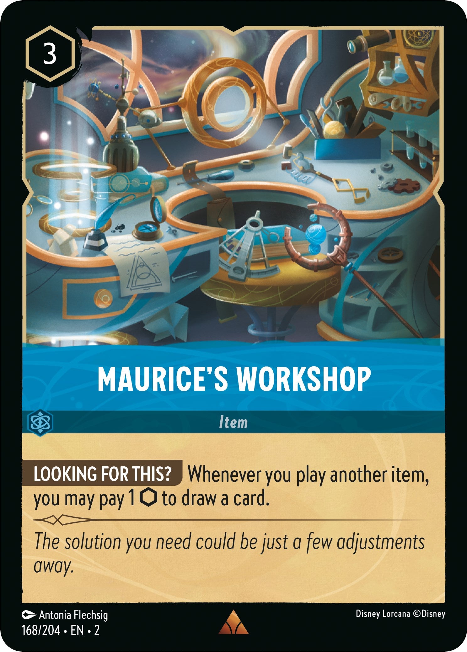 Maurice's Workshop (168/204) [Rise of the Floodborn] | Game Master's Emporium (The New GME)