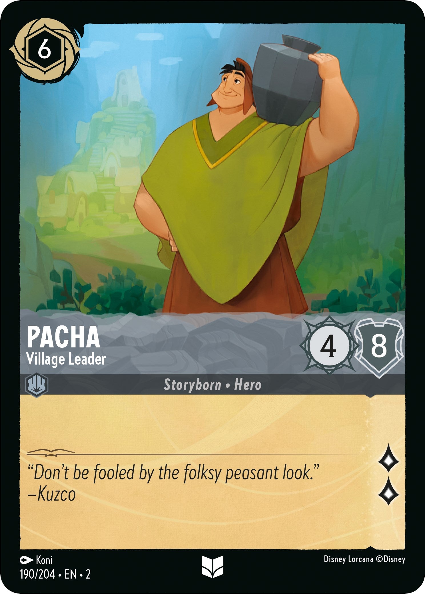 Pacha - Village Leader (190/204) [Rise of the Floodborn] | Game Master's Emporium (The New GME)