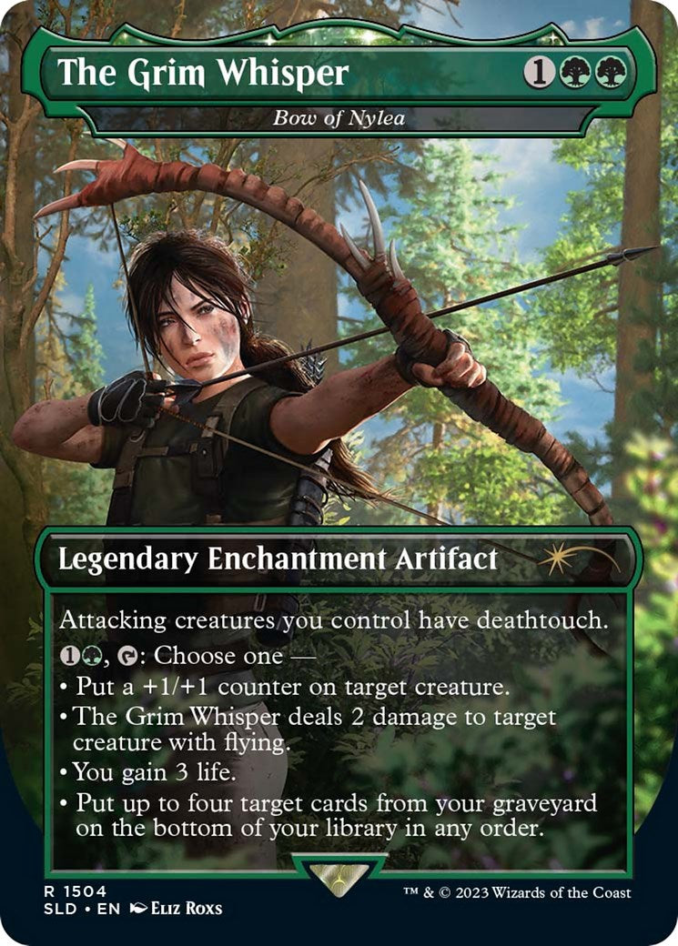The Grim Whisper - Bow of Nylea [Secret Lair Drop Series] | Game Master's Emporium (The New GME)