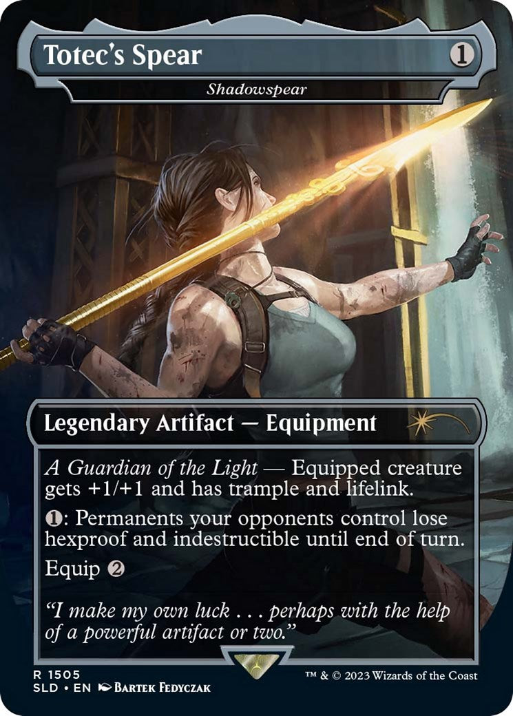 Totec's Spear - Shadowspear [Secret Lair Drop Series] | Game Master's Emporium (The New GME)