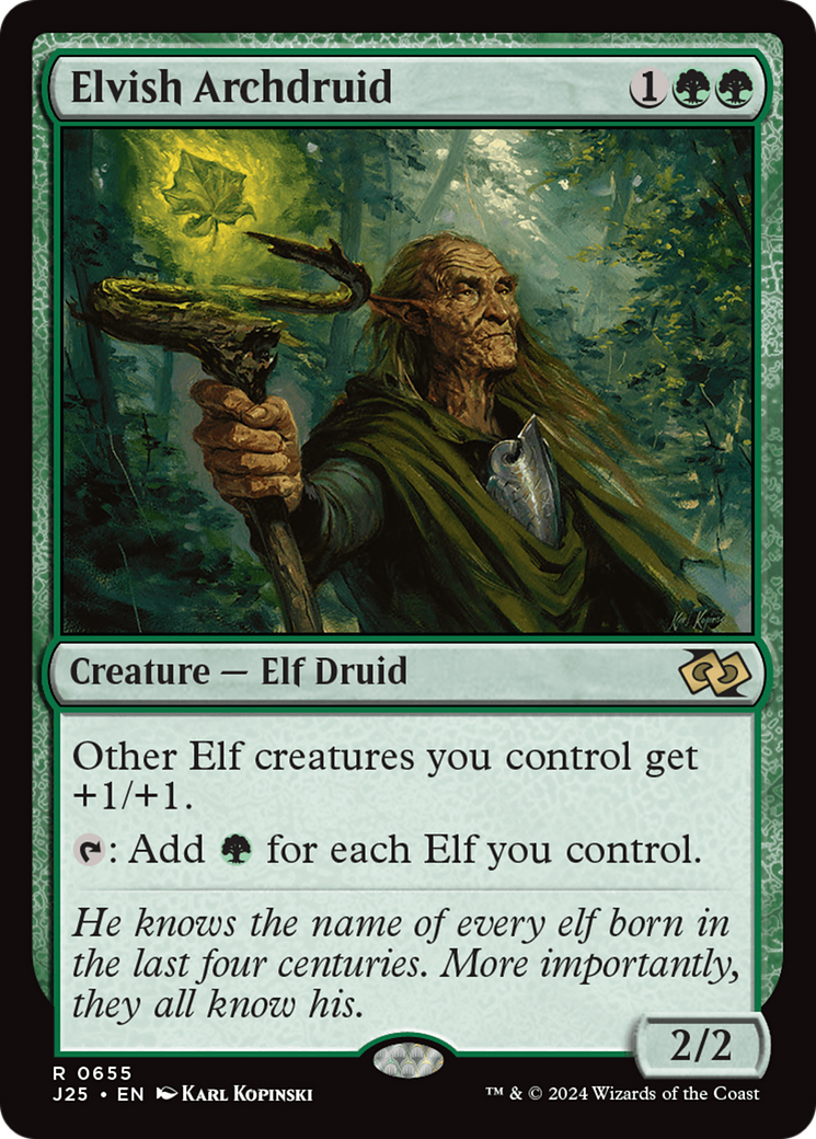 Elvish Archdruid [Foundations Jumpstart] | Game Master's Emporium (The New GME)