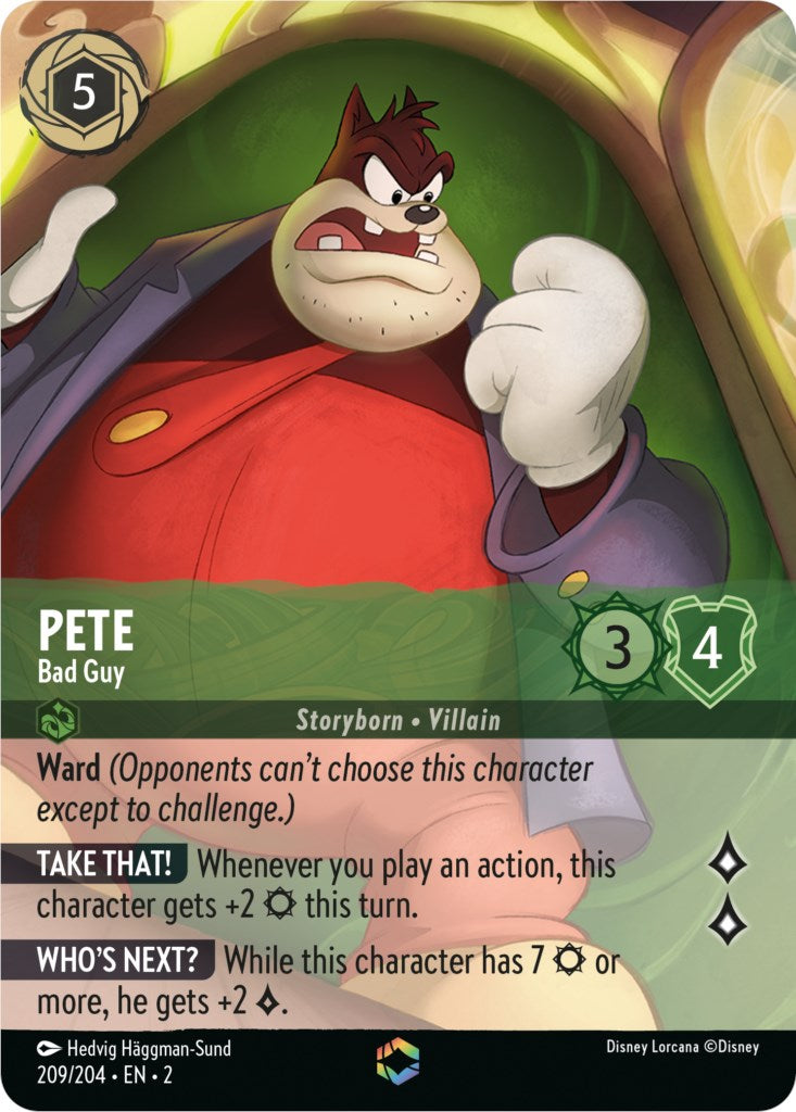 Pete - Bad Guy (Enchanted) (209/204) [Rise of the Floodborn] | Game Master's Emporium (The New GME)