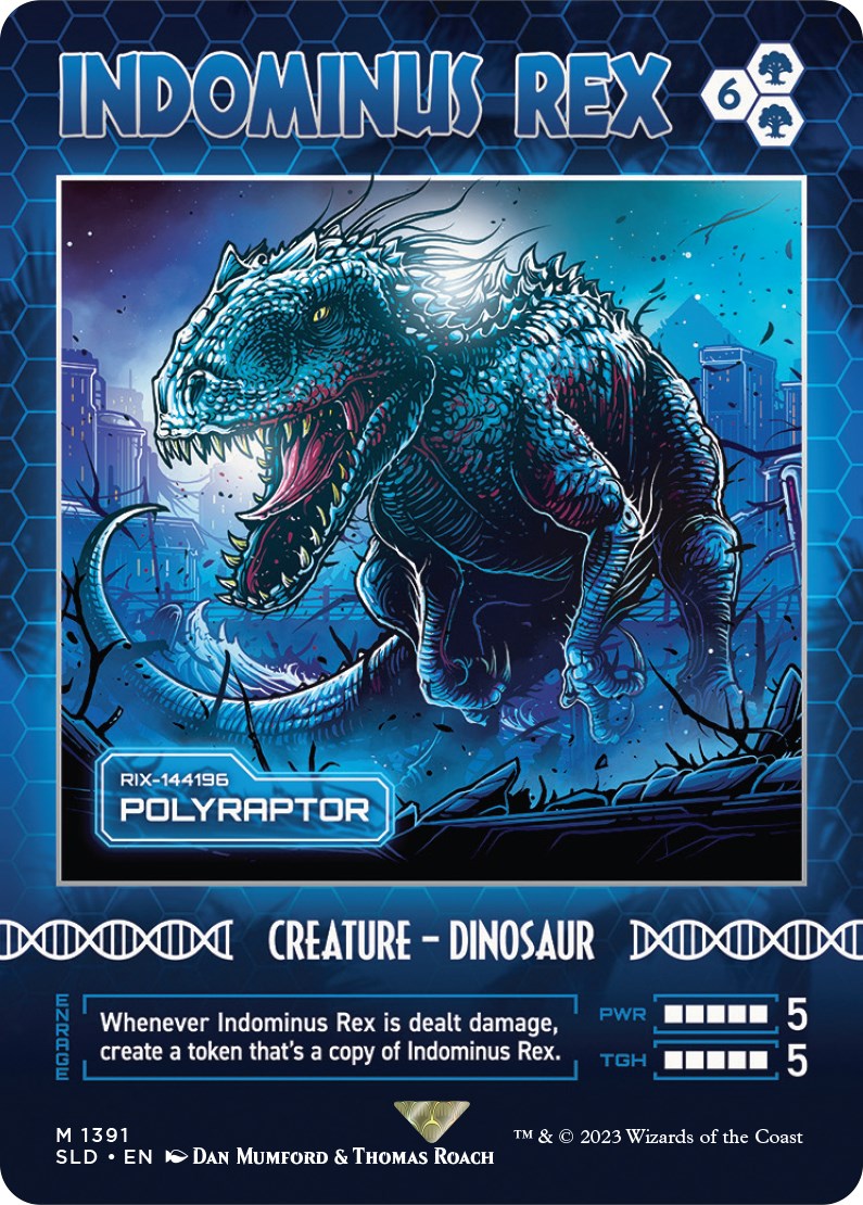 Indominus Rex - Polyraptor [Secret Lair Drop Series] | Game Master's Emporium (The New GME)